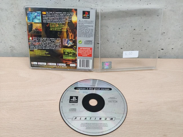 Rayman 2 The Great Escape – Playstation 1 Ps1 – Pal Ita