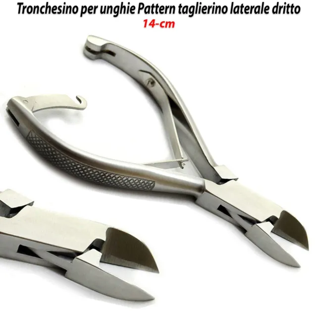 Tronchese per unghie professionale Taglierina per manico motivo dritto laterale