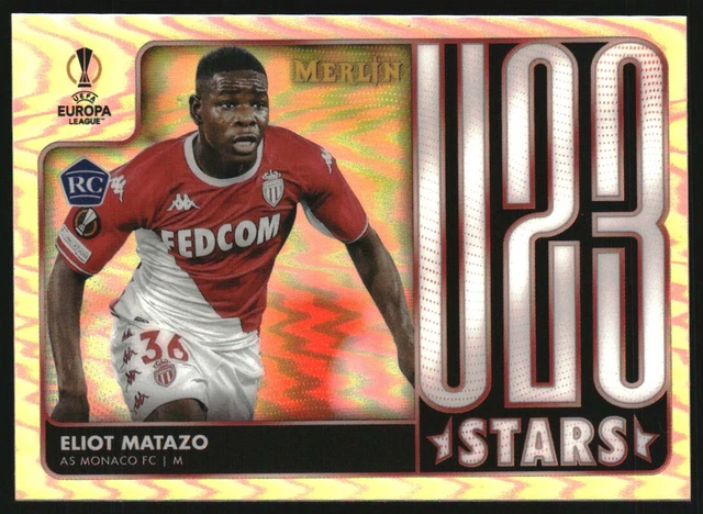 2021-22 MERLIN UEFA Champions League U23 Stars #U2319 Eliot Matazo EUR ...