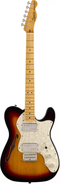 Fender Squier Classic Vibe '70s Telecaster Thinline   3-Color Sunburst