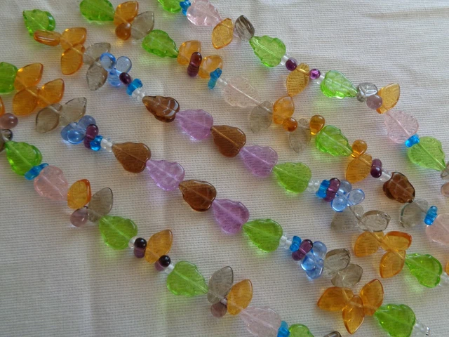 Darice, 7" Strand, Ivy Leaf Mix, Czech Glass Bead