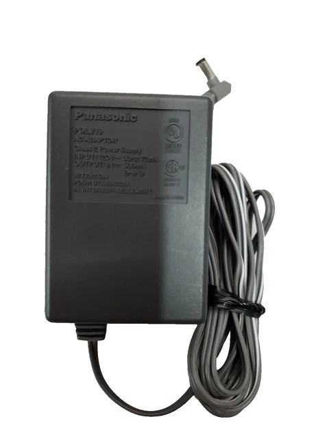 AC Adapter Charger For Panasonic PQLV19 CE PQLV19Z Cordless Phone - Universal Power Supply