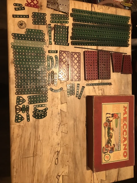 BOITE MECCANO N° 2 Ancienne. Avec Notice. EUR 9,00 - FR