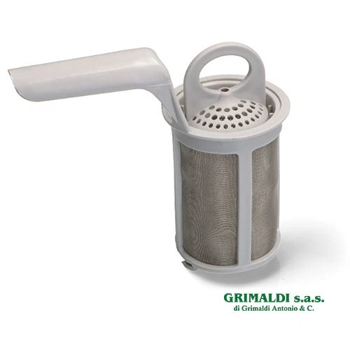 Filtro Colino Per Lavastoviglie AEG Electrolux Zanussi - Ricambio 50297774007, Con Manico