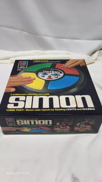 Vintage 1978 Milton Bradley Simon Says Game Classic Working Complete in Box