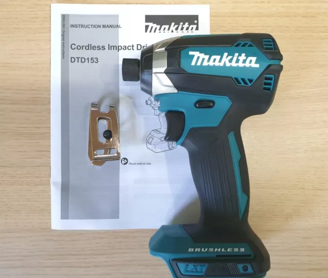 Makita DTD153Z 18v Li-ion Cordless Brushless Impact Driver Body Only
