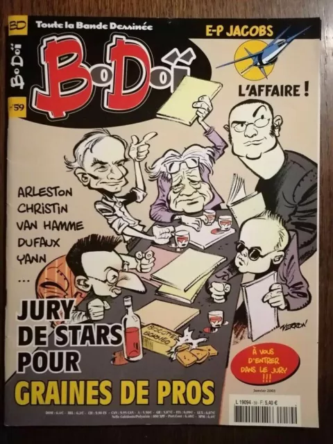 BoDoï N°59 - Jury de stars pour graines de pros / Janvier 2003