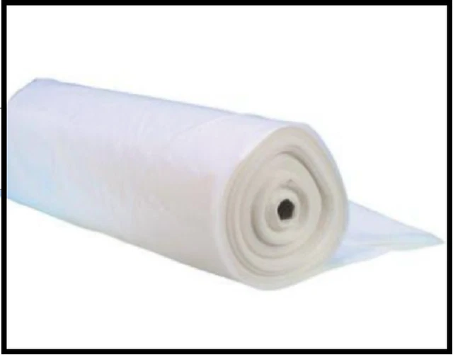 Frost King 3 ft. W x 50 ft. L 4 Mil Clear Heavy Duty Plastic Sheeting Roll NEW*