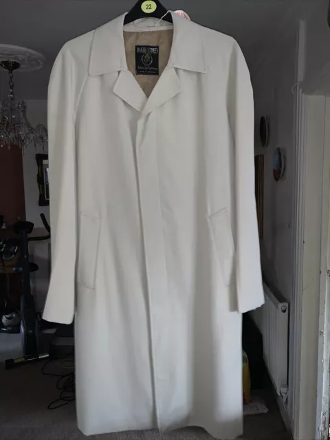 BAKER STREET “Vintage 80’s” QUALITY Outerwear  Trench Rain Coat size 46” XXL NEW