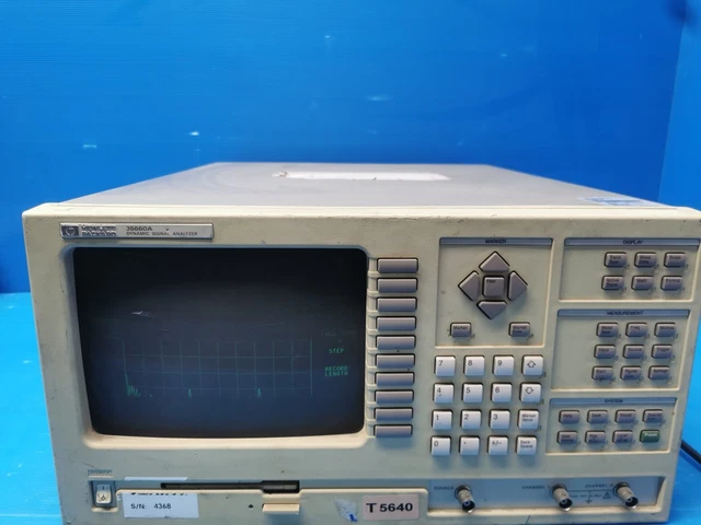 Hp 35660A Dynamic Signal Analyzer 2 Channel