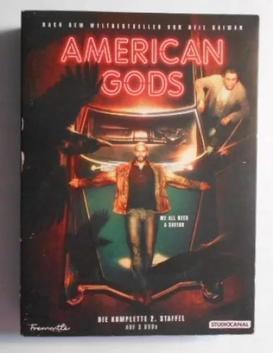 American Gods - Komplette 2. Staffel - Collector's Edition  [3 DVDs + Comic]. Va