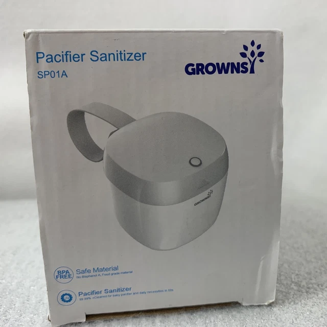 GROWNSY Portable UV Light Sanitizer Box | UV Sterilizer Box | Pacifier Sanitizer