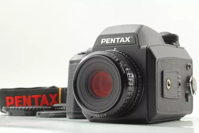 CLA'd [ MINT ] Pentax 645 NII N II A 75mm f2.8 Lens 120 Film back From JAPAN