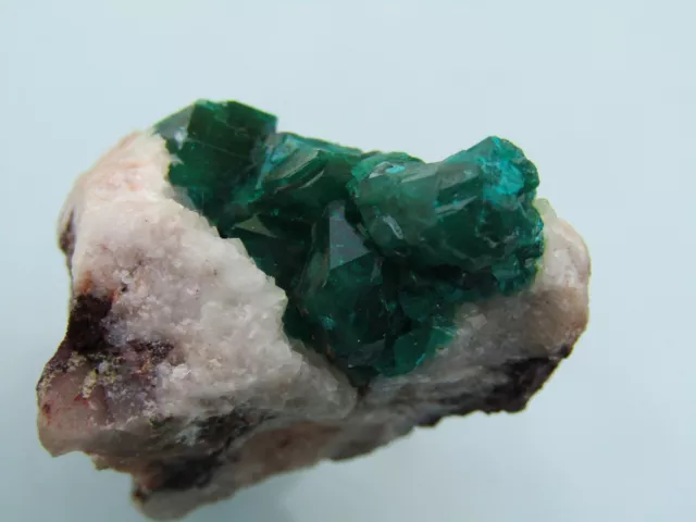 TOP Dioptas auf Calcit Tsumeb Mine Namibia