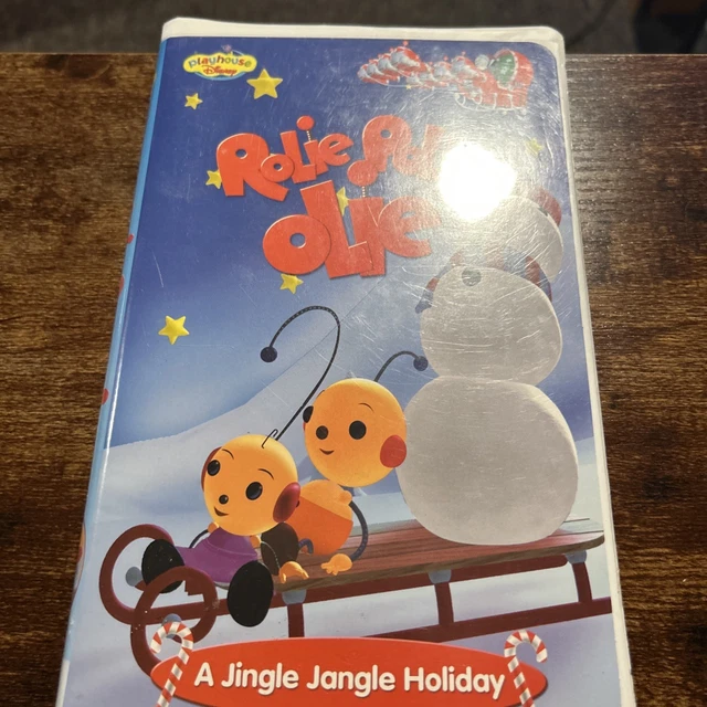 PLAYHOUSE DISNEY ROLIE Polie Olie VHS Tape A Jingle Jangle Holiday playhouse-disney-rolie-polie-olie-vhs-tape-a-jingle-jangle-holiday