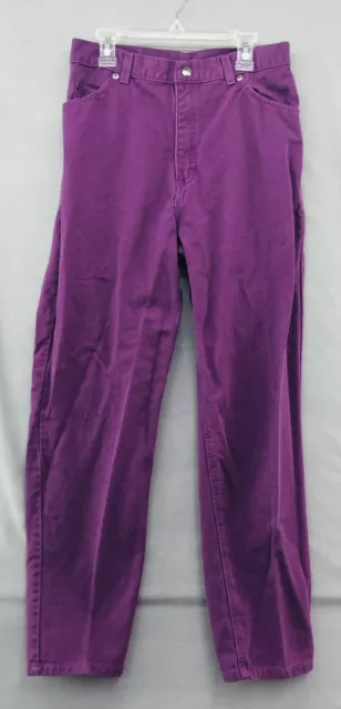 Vintage Arizona Purple Straight Leg Jeans Size 16 Boys