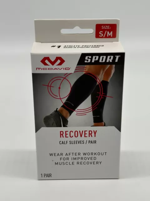 McDavid Recovery Calf Sleeves / Pair (S/M)