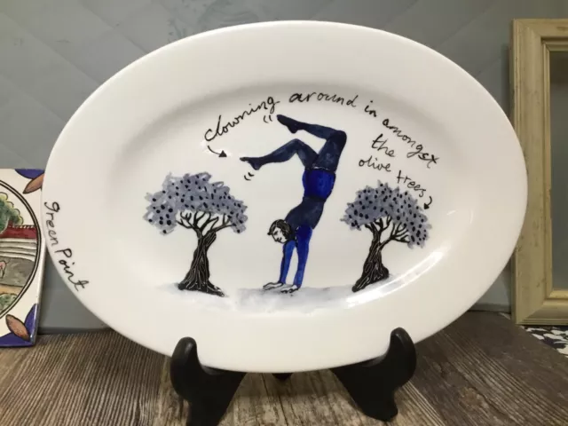 Bern Emmerichs Australian Plate Clowning Around Amongst Olive Trees Green Point