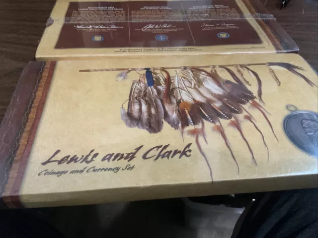 2004 US Mint Lewis and Clark Coinage & Currency Set. Unopened