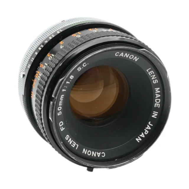 Objektiv Canon FD 50mm 50 mm 1:1.8 1.8 S.C. - A-1 AT-1 T70 AE-1 F-1