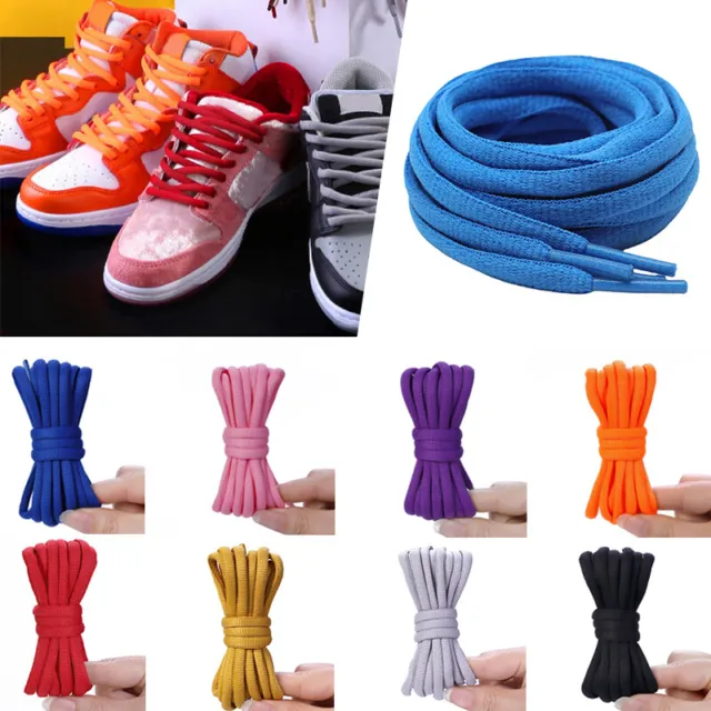 48 Colori Lacci Tondi Lacci Per Scarpe Stivali Scarpe Da Ginnastica Lacci ☆