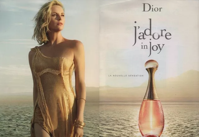 PUBLICITÉ PAPIER - Parfum Dior J'adore de 2004, Carmen Kass Mannequin EUR  2,95 - PicClick FR