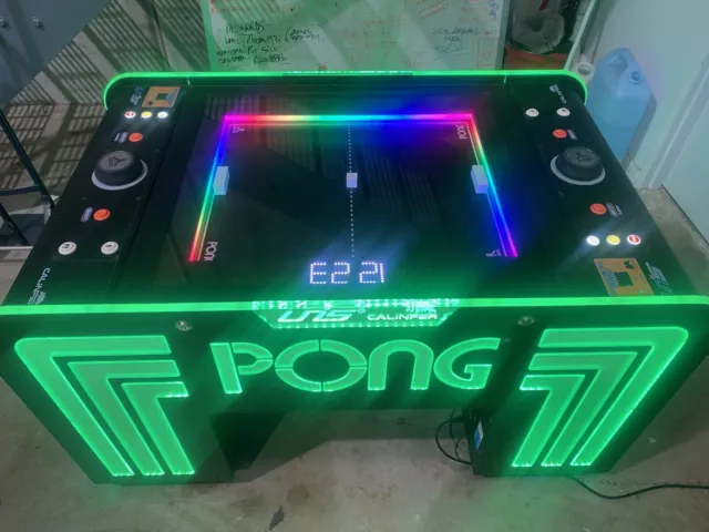 Atari Pong Arcade Table 2
