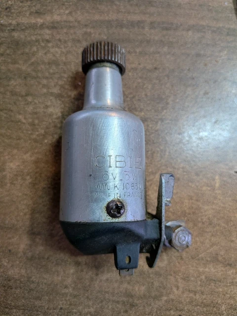 Dynamo Cibié 6V 2.7W Pour Vélo Ancien - Made In France - État D'origine