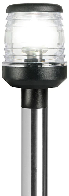 Barre 60 CM Inoxydable Avec Phare Plastique Noir Marque Osculati 11.110.00