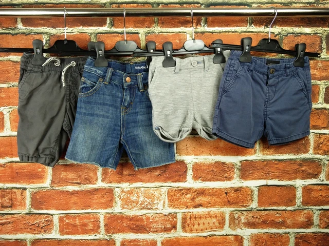 Pacchetto Ragazzi Età 12-18 Mths Zara Next Baby Gap Bluezoo Set Pantaloncini Estivi X4 86Cm