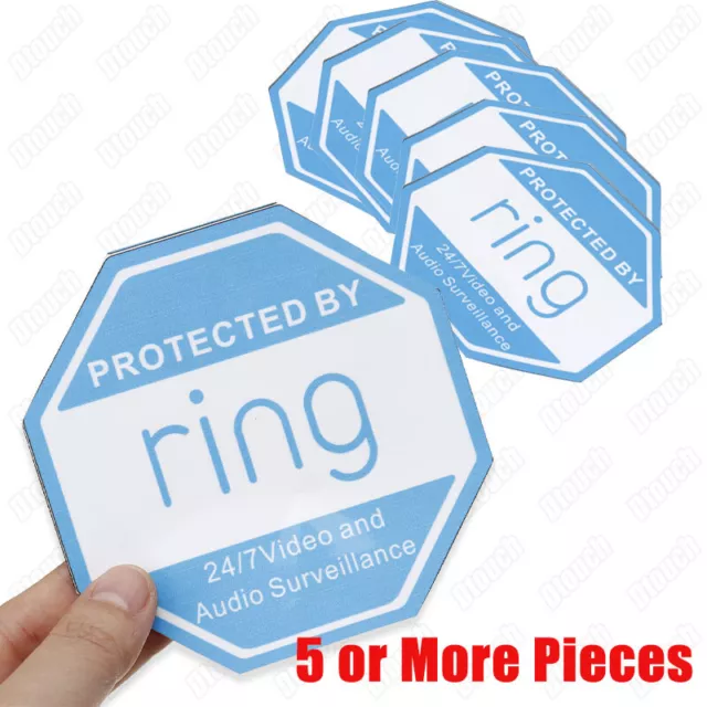 Ring doorbell security best sale sticker