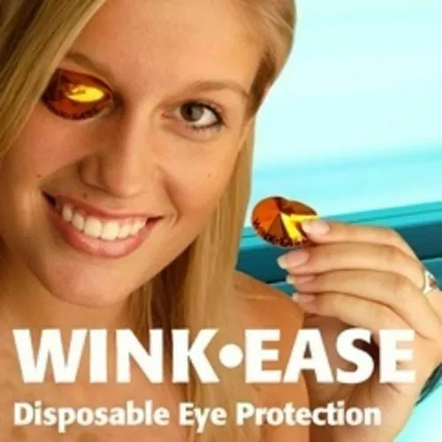 Wink-Ease Disposable Stick on Eye Protection SunBed /Solarium Tanning Goggles