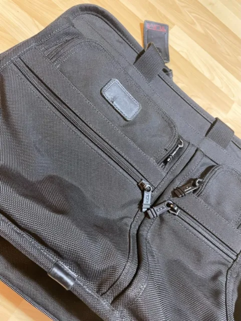 TUMI 2206D3 Black Ballistic Wheeled Expandable Laptop Bag Briefcase Carry On 2