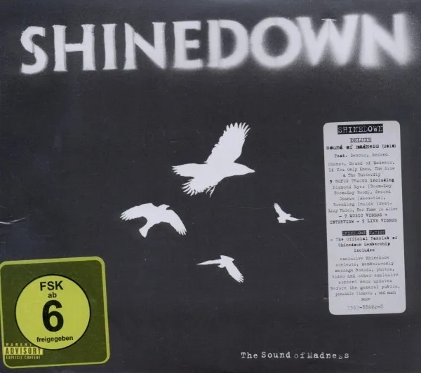 Shinedown "The Sound Of Madness" Cd+Dvd Neu