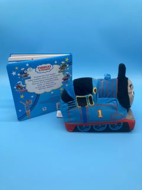 Kohl's Cares Plush Thomas the Tank Engine 9" And “MY  THOMAS POTTY BOOK” 2