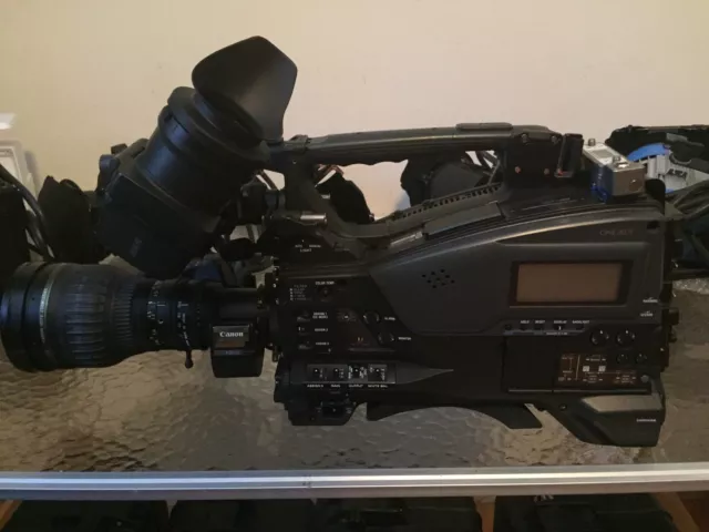 Sony PMW-350 XDCAM Canon zoom lens and Lectrosonics Receiver