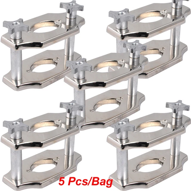 5PCS Portable Use Dental Reline Jig Single Compress Press Lab Equipment
