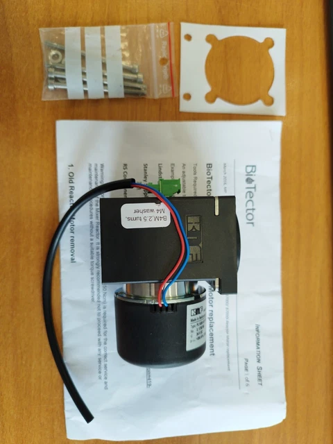 B4M Mixer Reactor Motor, 24VDC with Leak detection 19-BAS-015