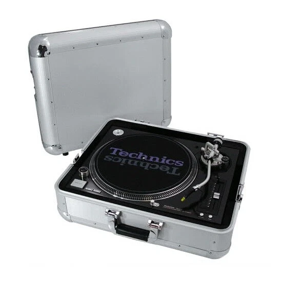 Zomo Turntablecase Flight Sl-12 XT Silver for Technics SL-1200 SL-1210 2