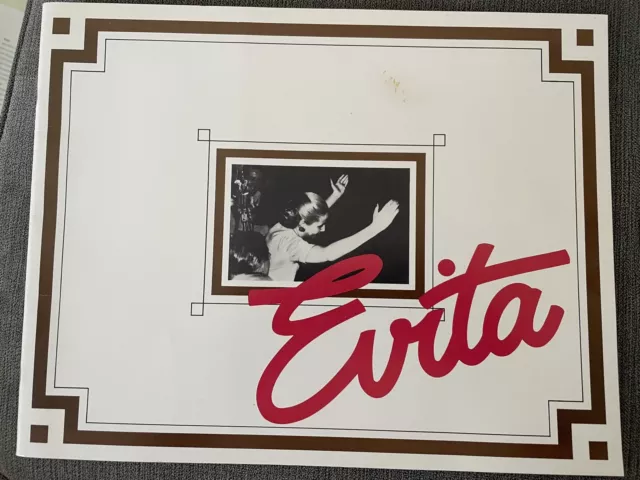 Vintage 1979 Evita Broadway Souvenir Program