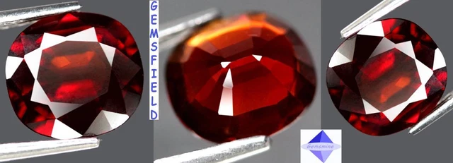 IF - 3.05cts !!! SPESSARTITE NATURELLE de NAMIBIE !!! poli AAA++!!!