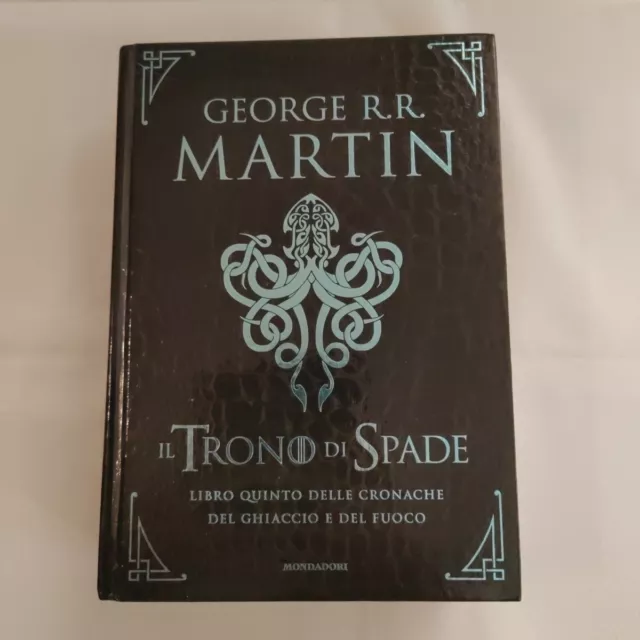 IL TRONO DI SPADE LIBRO QUINTO -EDIZIONE DELUXE PELLE DI DRAGO - Mondadori