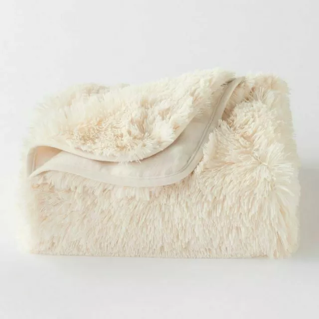 City chic faux fur throw sale