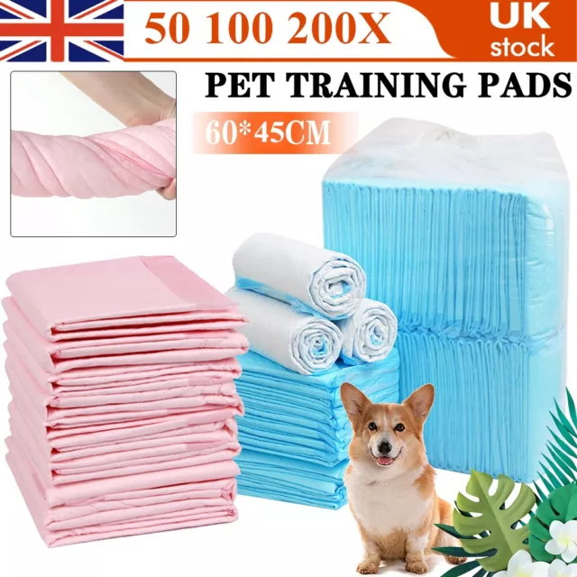 Heavy Duty Large Puppy Pet Training Wee Pee Toilet Pads Pad Floor Mats Dog Cat