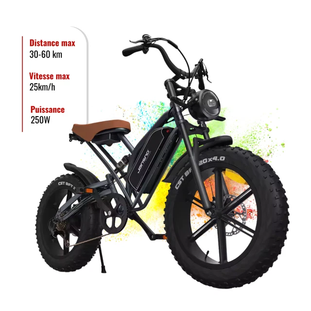 OEM usine 26inch Fat Bike électrique Off Road Golden fournisseur Vélo