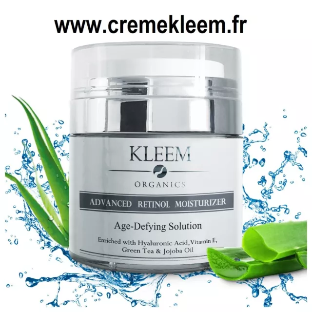 Kleem Organics Age Defying Solution Crème Hydratante Visage Jour et Nuit - 50 ml