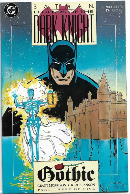 Batman Legends Of The Dark Knight #8 DC Comics 1990 NM/Mint GOTHIC