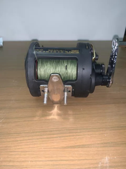 Shimano TLD 25 Mulinello per la Traina frizione a leva fishing reel level drag