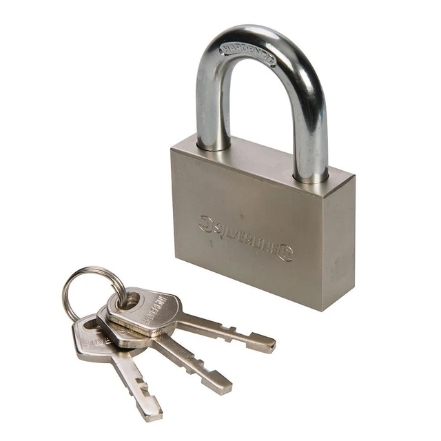 Silverline - Steel Padlock - 60mm