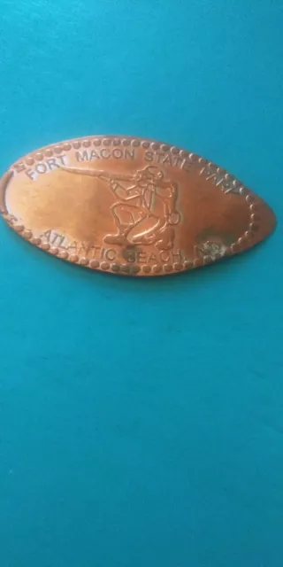 Fort Macon State Park Soldier Elongated Penny